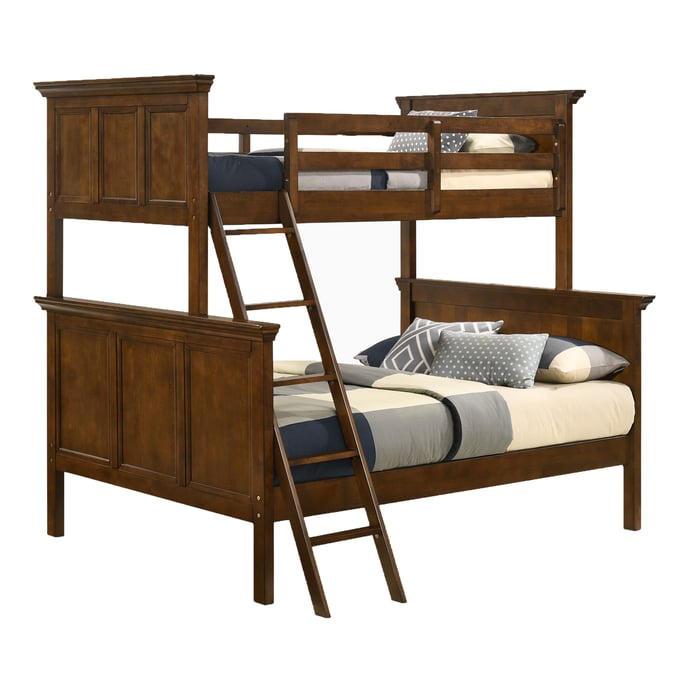 Intercon San Mateo Youth Tuscan Twin Over Full Bunk Bed INT-SM-BR-4460-TUS-TFBB