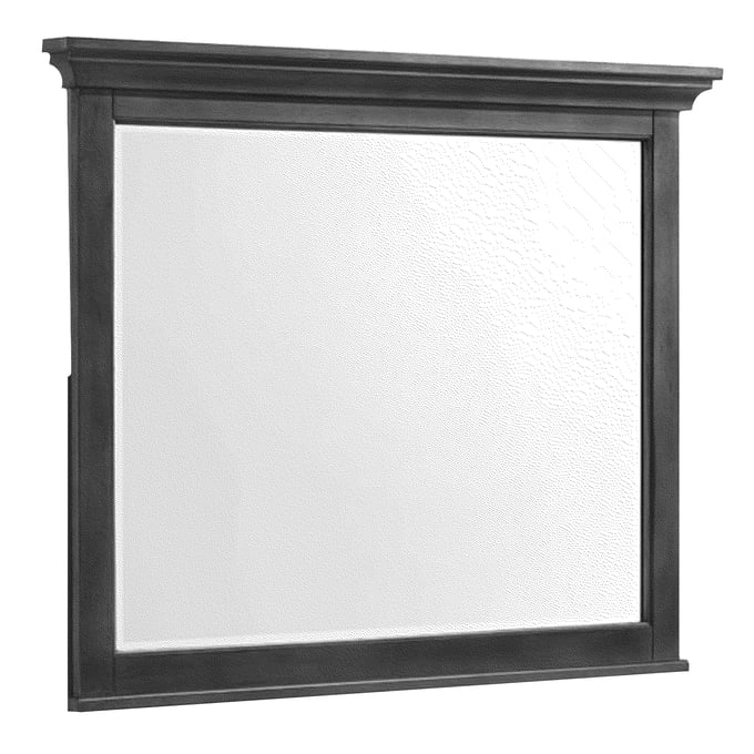 Intercon San Mateo Gray Landscape Mirror INT-SM-BR-8891-GRY-C