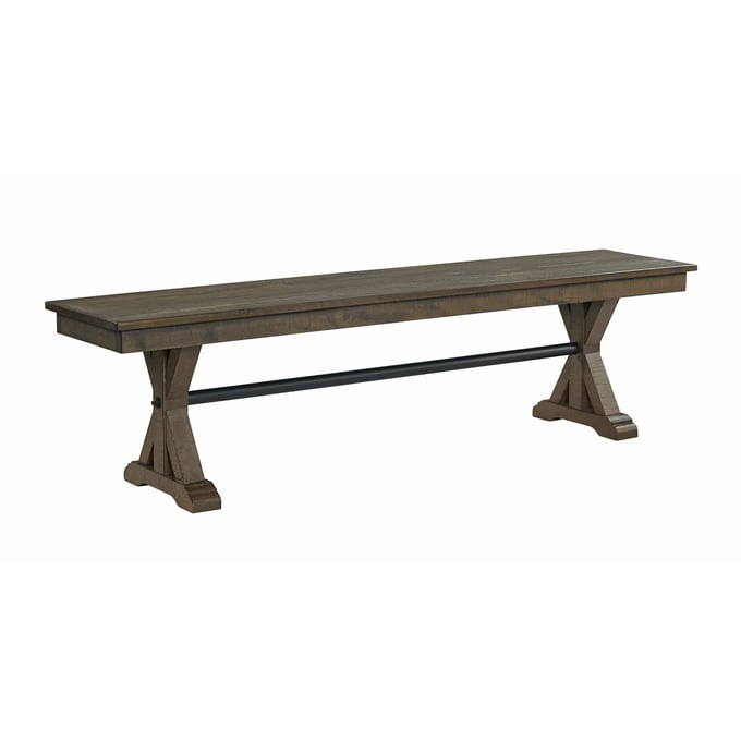 Intercon Sullivan Burnished Clay  Backless Bench INT-SU-CH-6815B-BCL-RTA