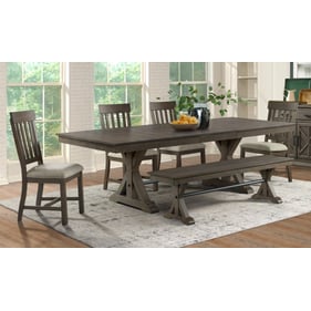 Intercon Sullivan Burnished Clay 6pc Dining Room Set