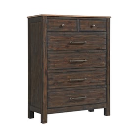 Intercon Transitions Driftwood Sable 6 Drawers Chest