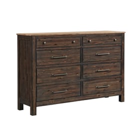 Intercon Transitions Driftwood Sable 8 Drawers Dresser