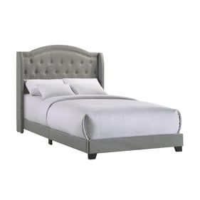 Intercon Rhyan Smoke Full Upholstered Bed