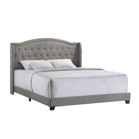 Intercon Rhyan Smoke King Upholstered Bed