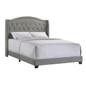 Intercon Rhyan Smoke Queen Upholstered Bed