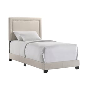 Intercon Zion Fog Twin Upholstered Bed