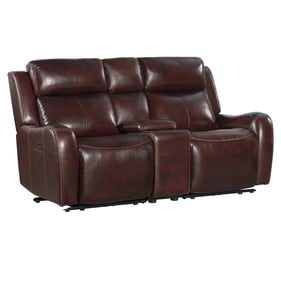 Intercon Wainwright Reddish Brown 3pc Loveseat