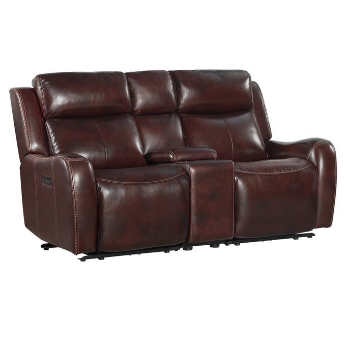 Intercon Wainwright Reddish Brown 3pc Loveseat INT-WW-LS-276DPR-RBN-C