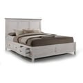 King Storage Bed