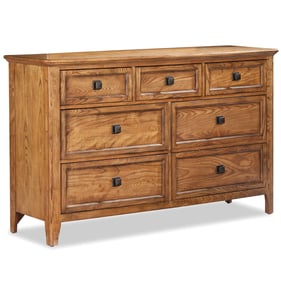 Intercon Alta Brushed Ash 7 Drawer Dresser