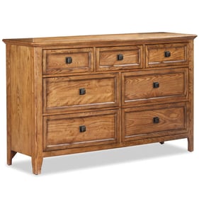 Intercon Alta Brushed Ash 7 Drawer Dresser