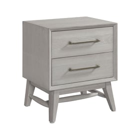 Intercon Bayside White 2 Drawer Nightstand