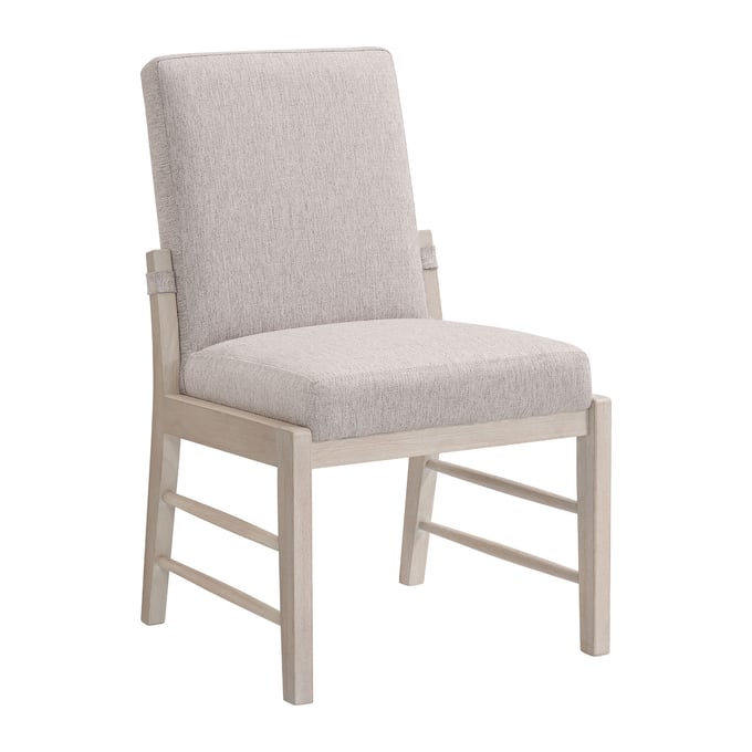 Intercon Bayside White Upholstered Chair INT-BY-CH-380C-WHT-RTA