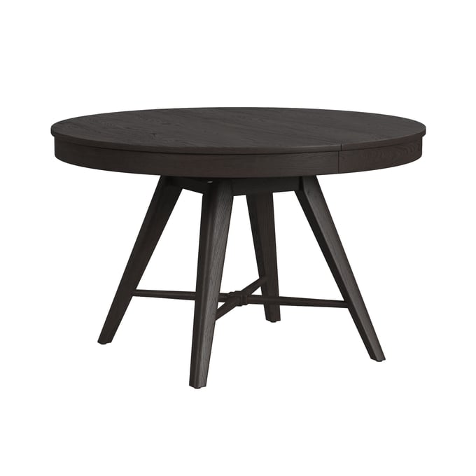 Intercon Bayside Black Round Table INT-BY-TA-4866-BLK-C