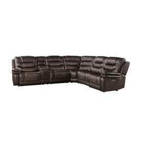 Intercon Cody Dark Brown Sectional