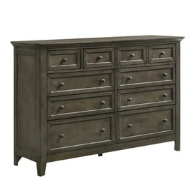 Intercon San Mateo Gray Drawer Dresser