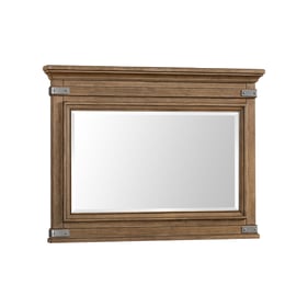 Intercon Forge Weathered Chestnut Chesser Mirror