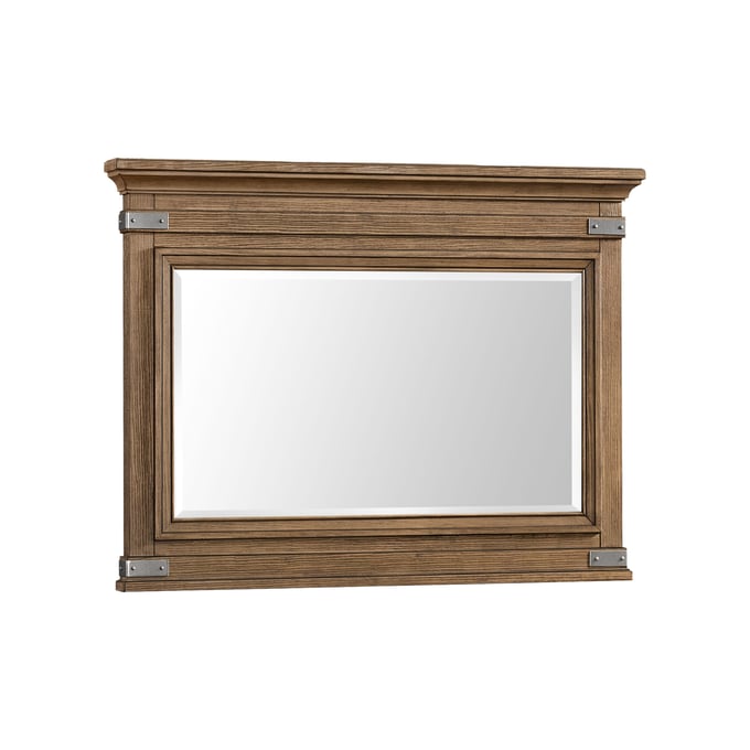 Intercon Forge Weathered Chestnut Chesser Mirror INT-FG-BR-4991-WCT-C