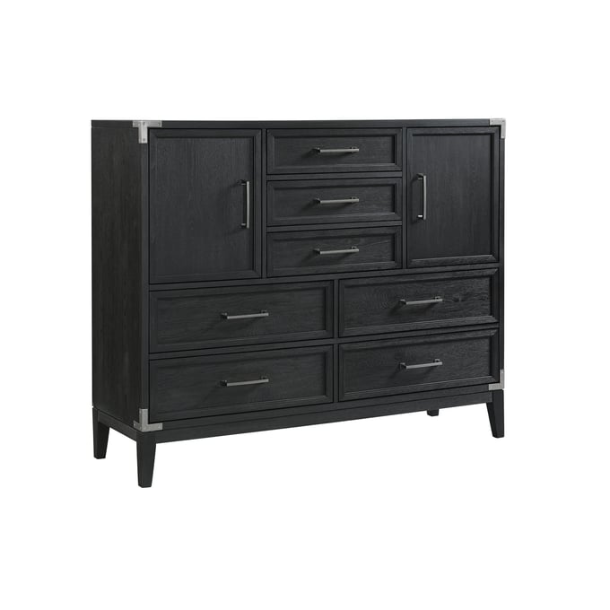 Intercon Laguna 7 Drawer Master Chest INT-LG-BR-N2407G-WST-C