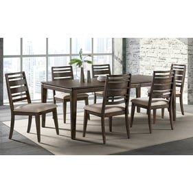 Intercon Kauai Brushed Mango 7pc Dining Room Set