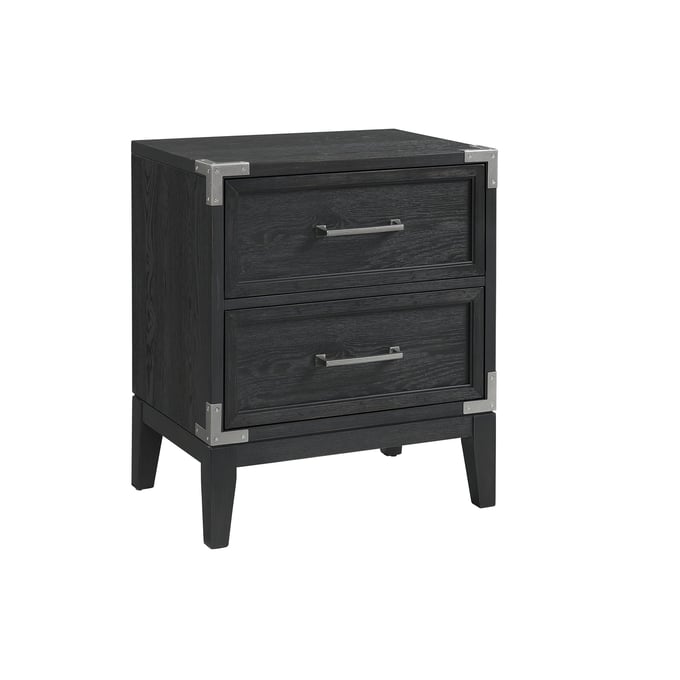 Intercon Laguna 2 Drawer Nightstand INT-LG-BR-N2402-WST-C