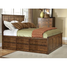 Intercon Oak Park Mission Queen Universal Bed