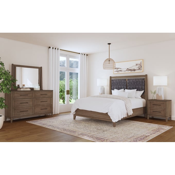 Intercon Oslo 4pc Queen Bedroom Set INT-OS-BR-7960Q-WCT-BR-S4