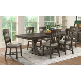 Intercon Sullivan Burnished Clay 7pc Dining Room Set