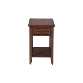 Jofran Furniture Medium Brown Chairside Table