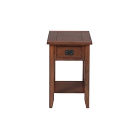 Jofran Furniture Mission Oak Brown Chairside Table