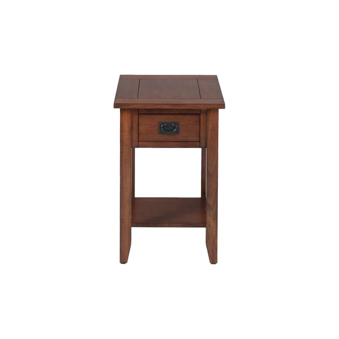 Jofran Furniture Mission Oak Brown Chairside Table JFN-1032-7