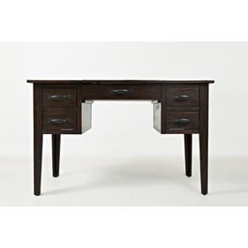 Jofran Furniture Jackson Lodge Distressed Dark Brown Desk