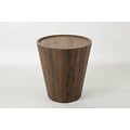 Conundrum Modern Distressed Solid Acacia End Table