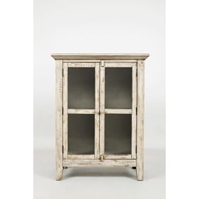 Jofran Furniture Rustic Shores Cream 32 Inch Accent Cabinet