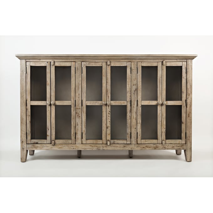 Jofran Furniture Rustic Shores Brown Grey 70 Inch Accent Cabinet JFN-1620-70