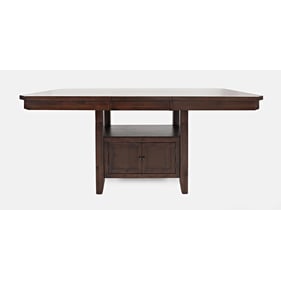 Jofran Furniture Manchester Merlot High And Low Rectangle Dining Table