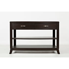 Jofran Furniture Downtown Dark Merlot Sofa Table