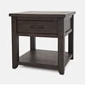 Madison County Rustic Reclaimed Pine Farmhouse Harris End Table