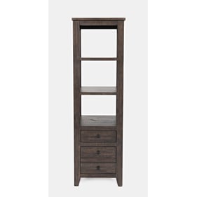 Jofran Furniture Madison County Barnwood Brown 22 Inch Pier