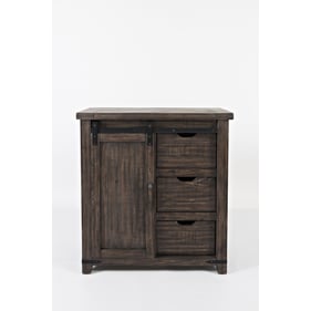 Jofran Furniture Madison County Barnwood Brown 32 Inch Accent Cabinet