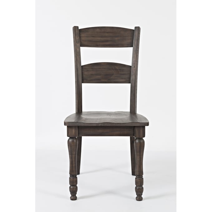 2 Jofran Furniture Madison County Barnwood Brown Dining Chairs JFN-1700-401KD