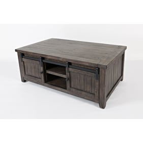 Jofran Furniture Madison County Barnwood Brown Cocktail Table