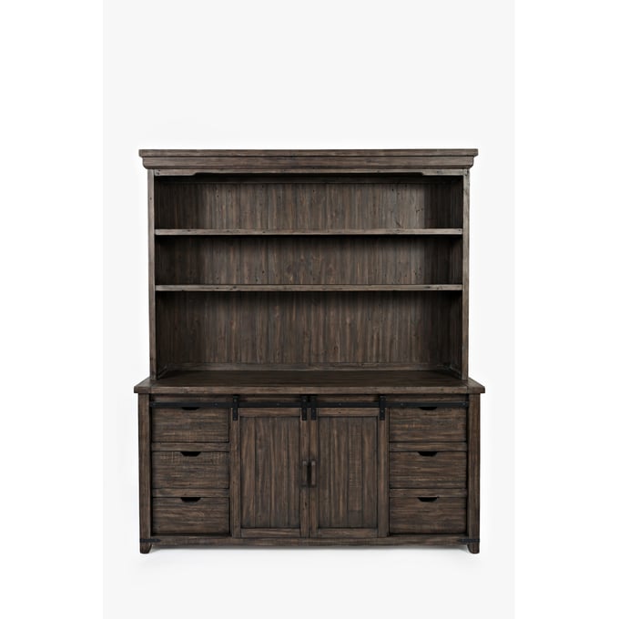 Jofran Furniture Madison County Barnwood Brown Hutch Server JFN-1700-7071KT