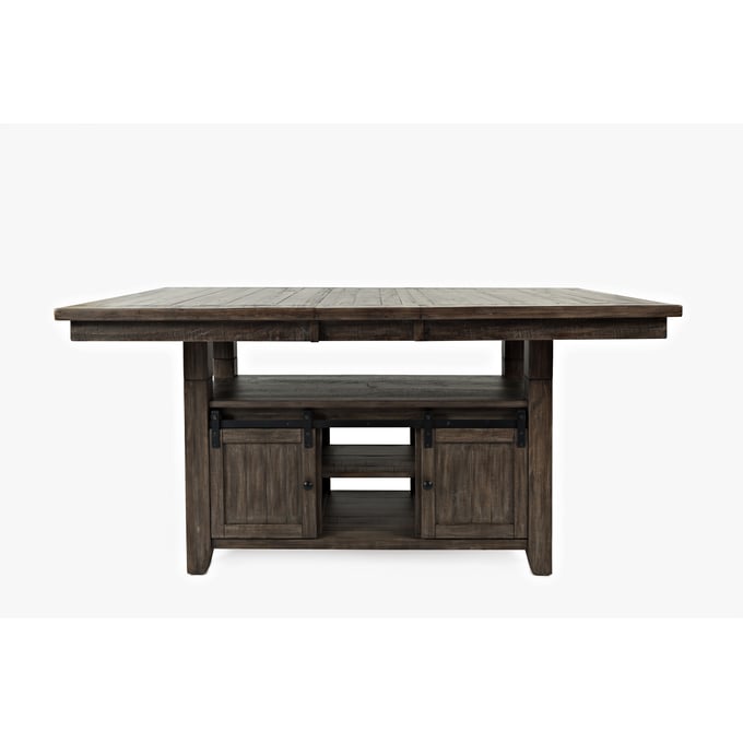 Jofran Furniture Madison County Barnwood Brown High And Low Dining Table JFN-1700-72TBKT