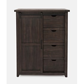 Jofran Furniture Madison County Barnwood Brown Door Chest