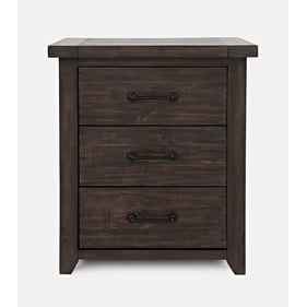 Jofran Furniture Madison County Barnwood Brown Nightstand