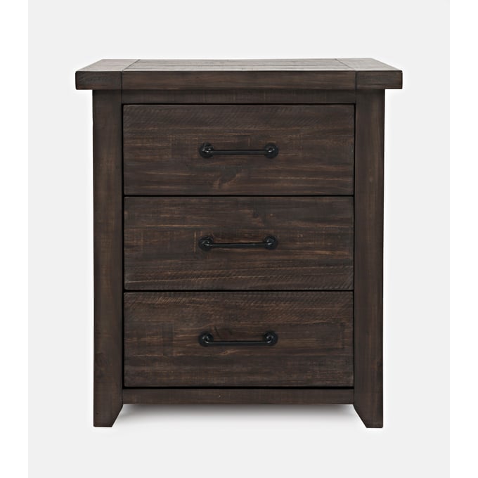 Jofran Furniture Madison County Barnwood Brown Nightstand JFN-1700B-90