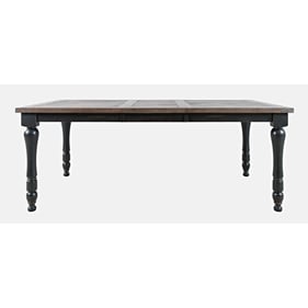 Jofran Furniture Madison County Vintage Black Extension Dining Table