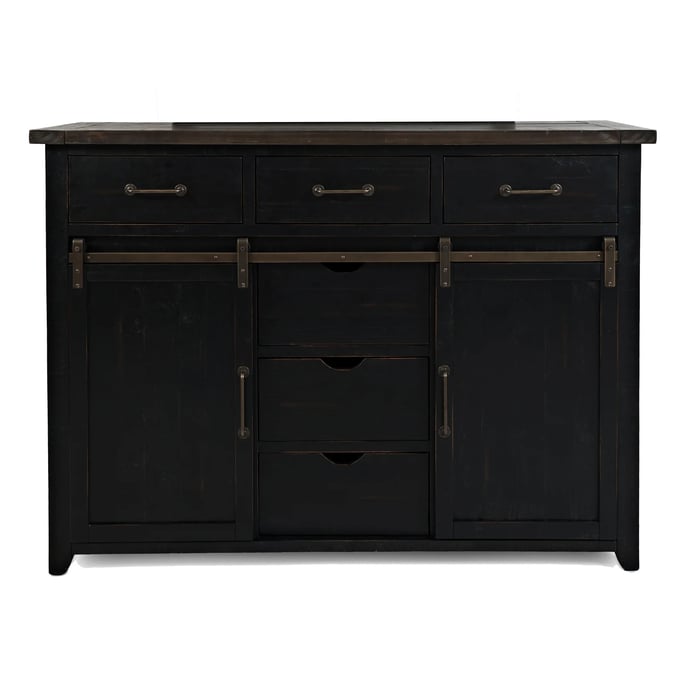 Jofran Furniture Madison County Vintage Black Door Dresser JFN-1702B-10