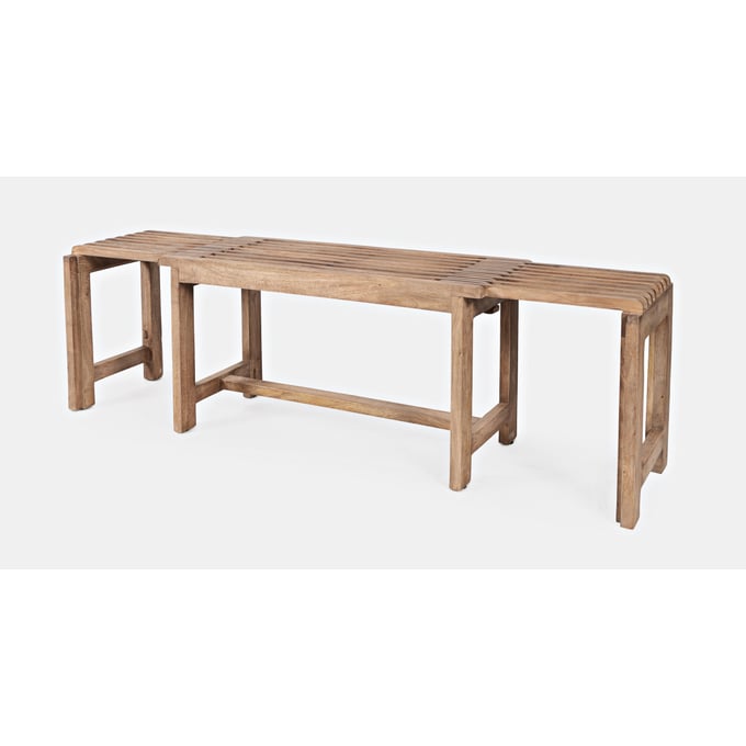 Jofran Furniture Global Archive Natural Extendable Bench JFN-1730-191B